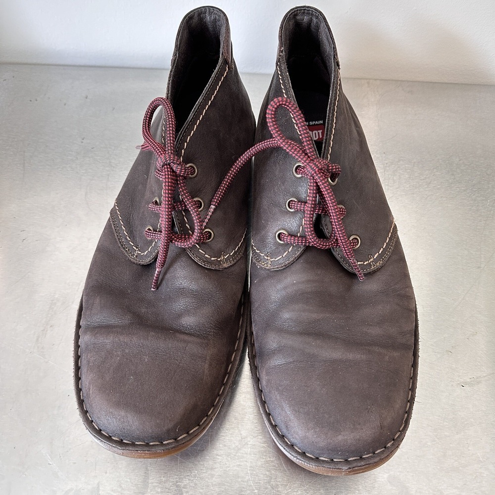 On‎ Foot Shoes Mens 43 US 10 Leather Tacman Ankle Chukka Spain Brown Comfort